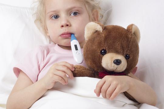 pogreške, dijete, temperatura