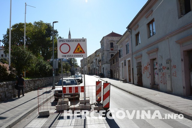 Mostar, kolektori, promet, privremena obustava, obustava prometa