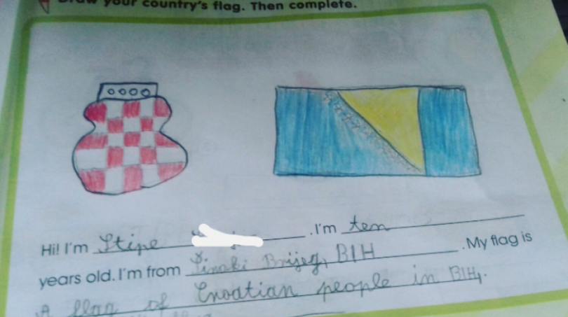 Herceg Bosna, zastava