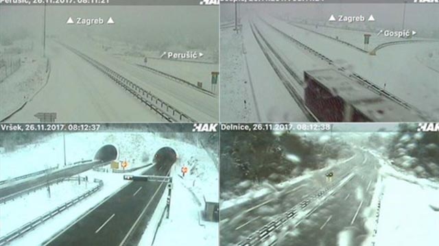 snijeg na cesti hrvatska
