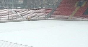Stadion HŠK Zrinjski, NK Čelik, snijeg