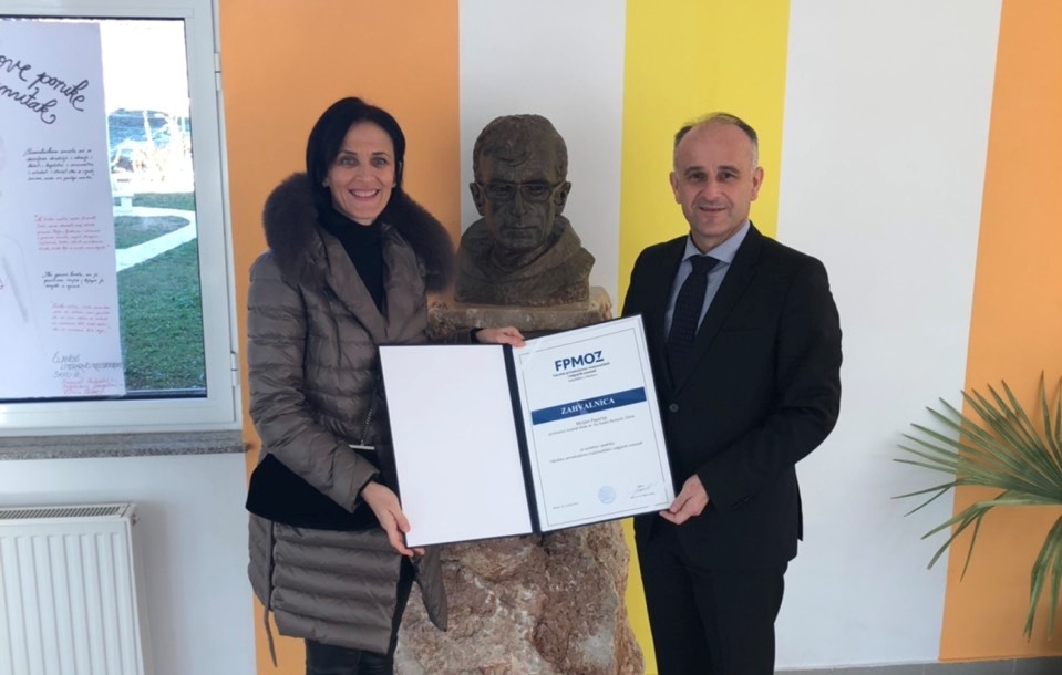 prof.dr.sc Mario Vasilj, zahvalnice