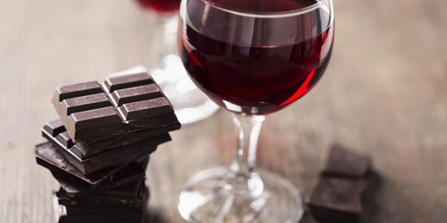vino i čokolada