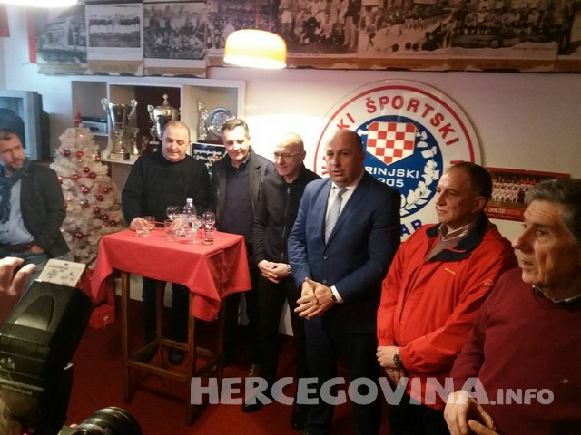 Stadion HŠK Zrinjski, domjenak, božićni domjenak