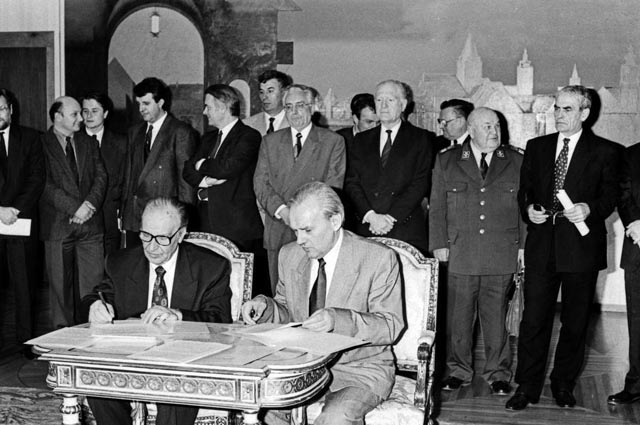 potpisivanje washingtonskog sporazuma
