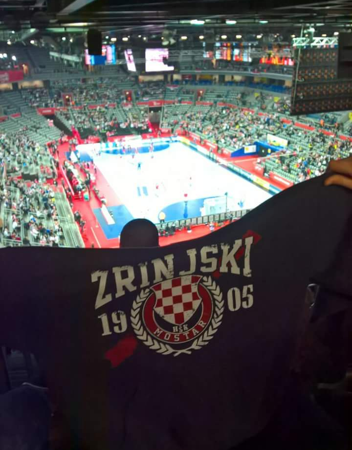 Navijači Zrinjskog iz Mostara uz Hrvatsku i u Zagrebu