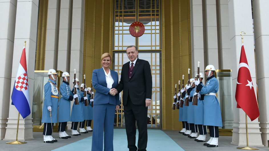 Kolinda Grabar Kitarovi?, Recep Tayyip Erdogan