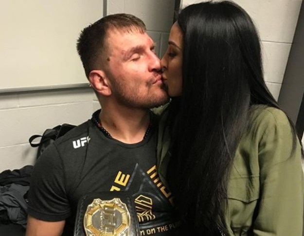 Stipe Miočić, kćerka