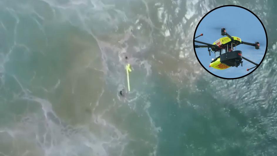 Prvi put u svijetu: Dron spasio dvojicu tinejdžera od utapanja