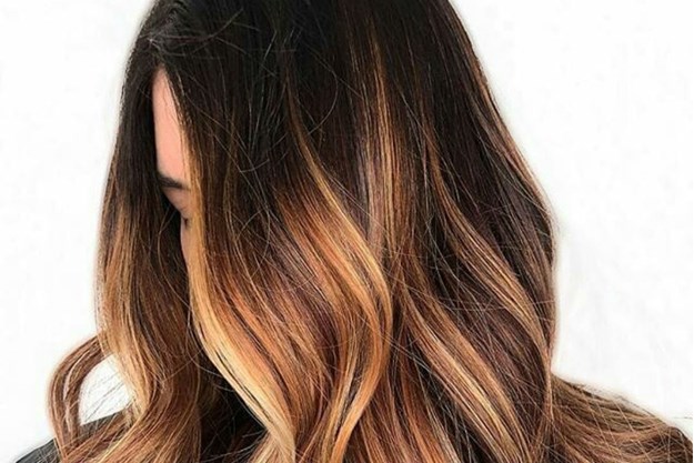 balayage trend, fallayage, kosa