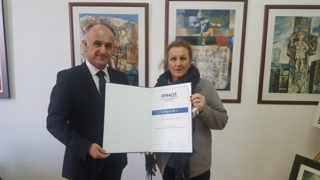 Snježana Musa , FPMOZ, prof.dr.sc Mario Vasilj