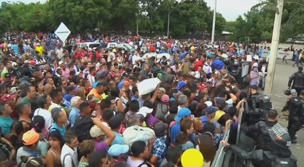 Venezuela, kolumbija, granica