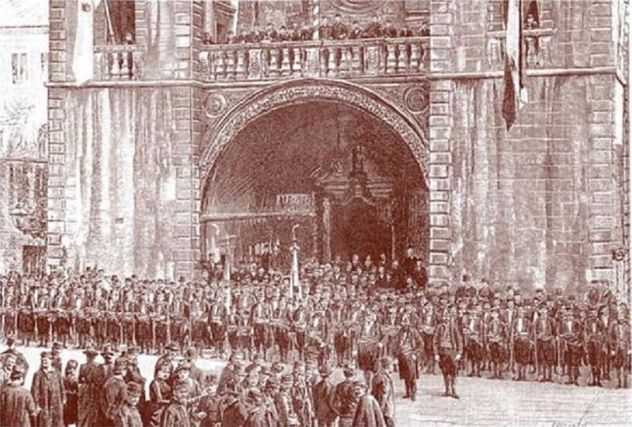 boka kotorska, Pobuna mornara