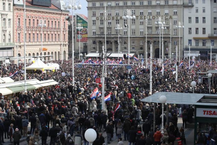 prosvjedna šetnja, prosvjed, istambulska konvencija, U ime obitelji, Vlada RH