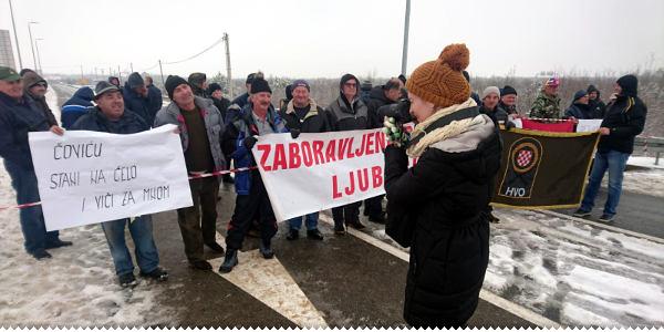 Bijača, Udruga Zaboravljeni branitelji, blokada, deblokada, branitelji, prosvjedi