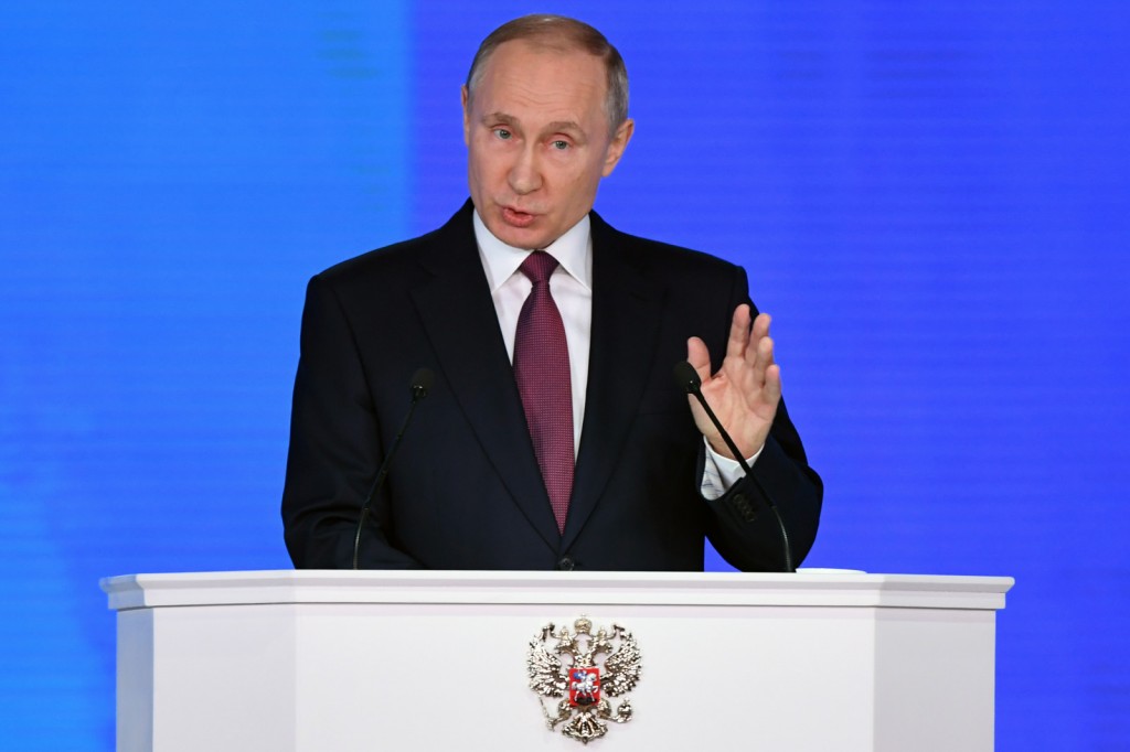 Vladimir Putin, stanje u naciji 