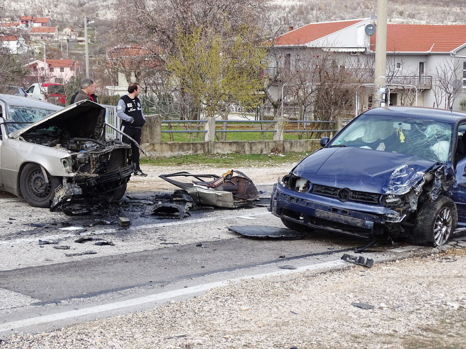teška prometna nesreća, mostar-čitluk