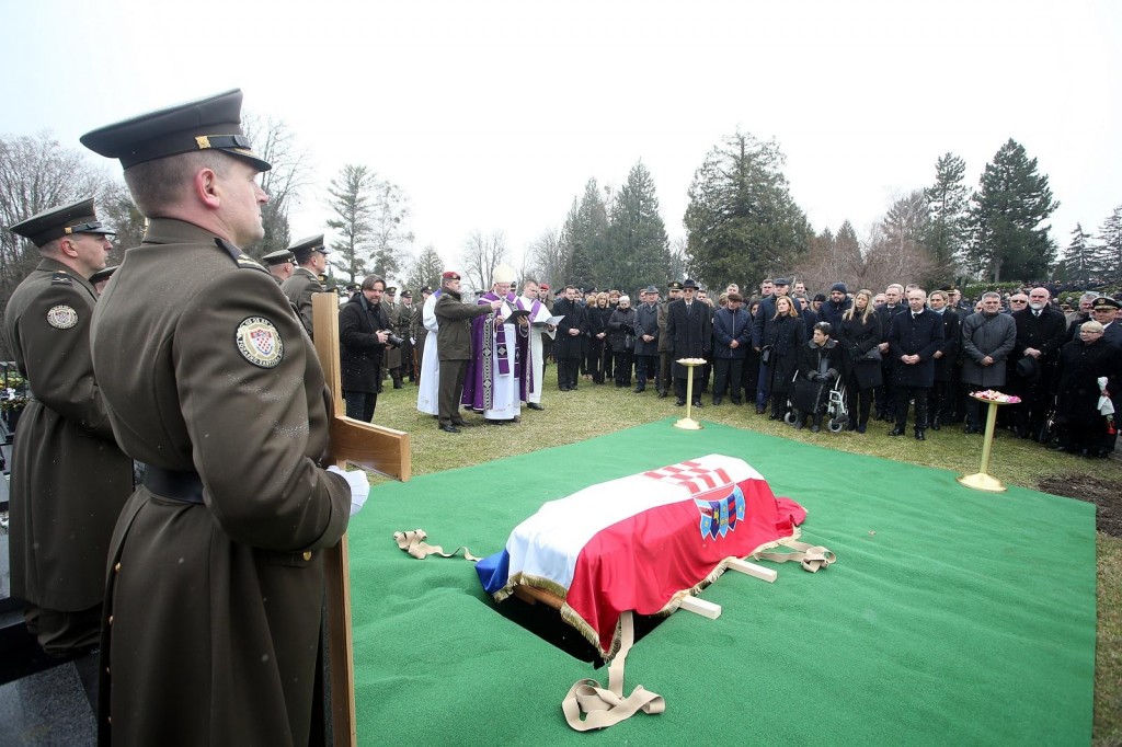 petar stipetić, sahrana