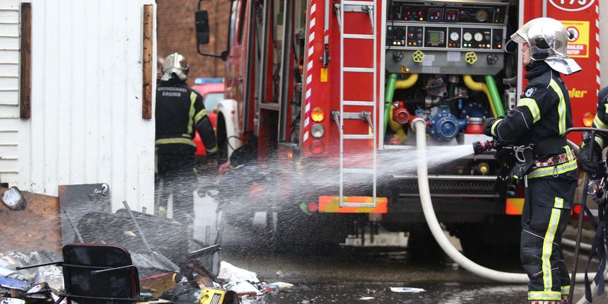 kuća, požar, osveta, koprivnica , benzin