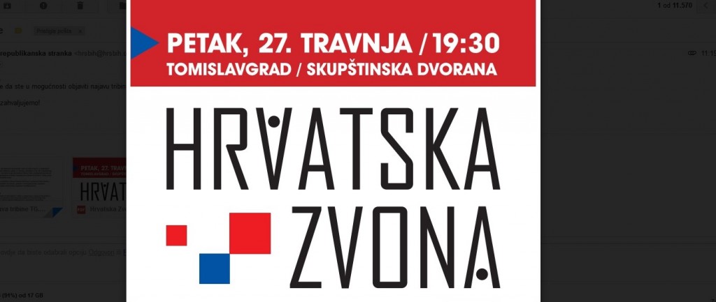 hrvatska zvona, Tomislavgrad