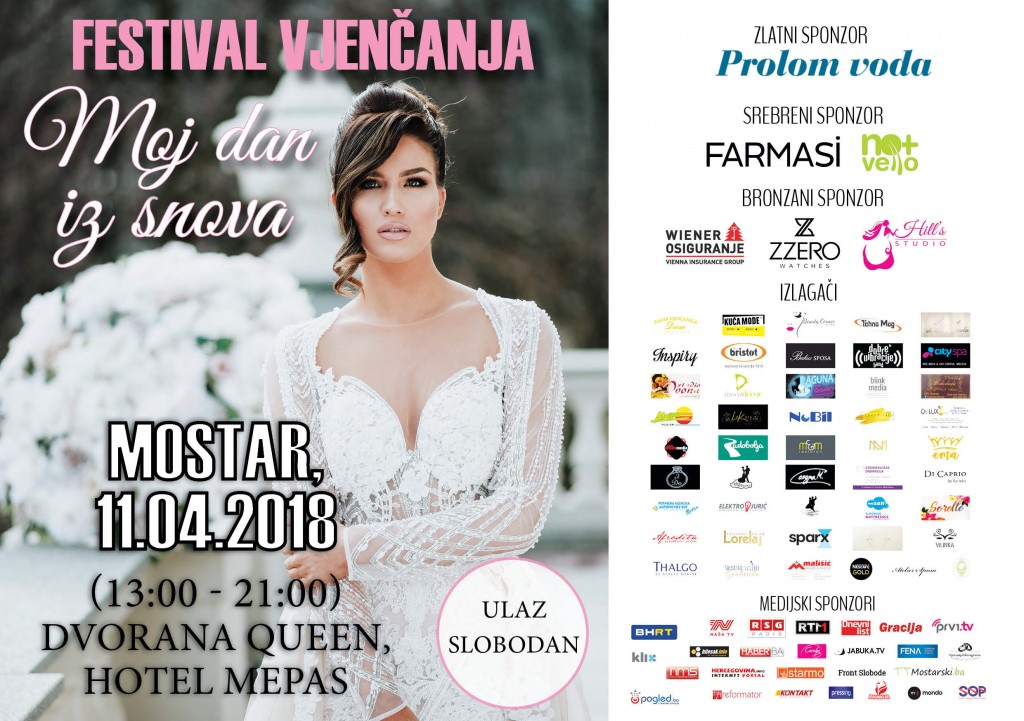 Sajam vjenčanja, festival vjenčanja, Mostar