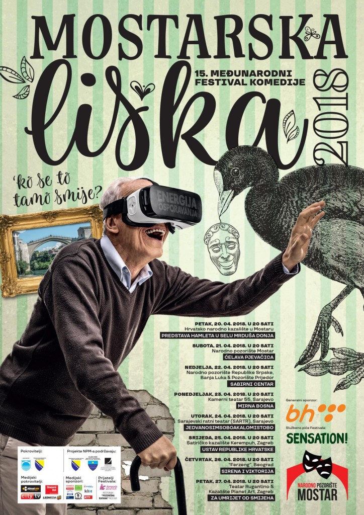 Mostarska liska, np mostar