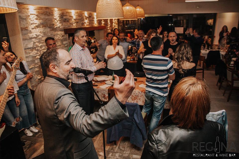 Restoran Wine Bar Regina Međugorje: Dražen Zečić oduševio vinom i pjesmom