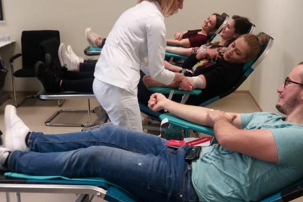 fakultet zdravstvenih studija, darivanje krvi