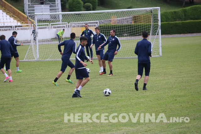 Stadion HŠK Zrinjski, trening napor