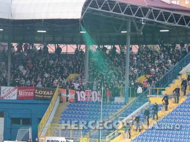 Ultras - Zrinjski, gostujući navijači