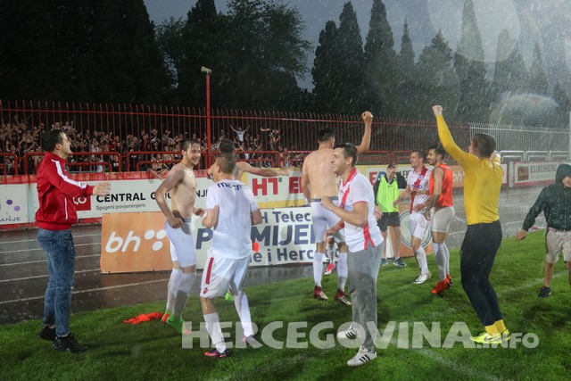 Stadion HŠK Zrinjski, slavlje, Mladež HDZ-a BiH, Stadion HŠK Zrinjski