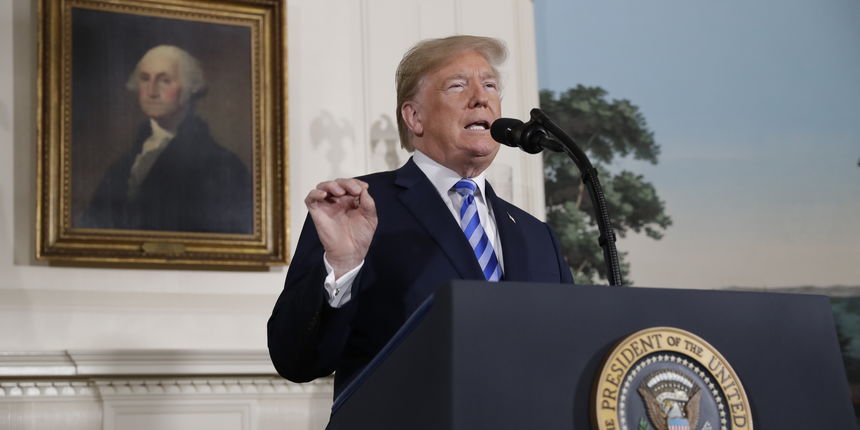 Donald Trump, Donald Trump, SAD i EU