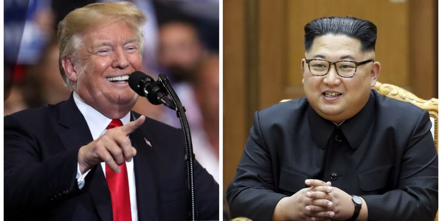 Donald Trump, Kim Jong-Un