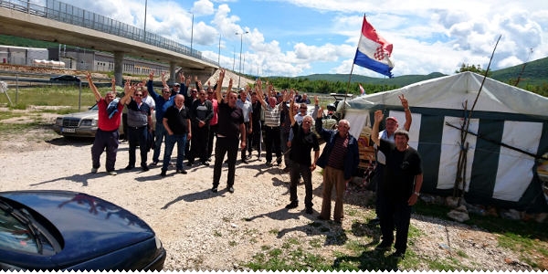 Udruga Zaboravljeni branitelji, prosvjedi