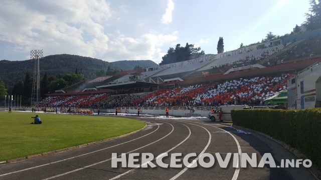 Stadion HŠK Zrinjski, koreografija