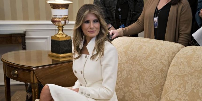 melania trump, melania trump, moda