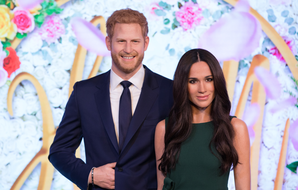 voštane figure , Meghan Markle, princ Harry