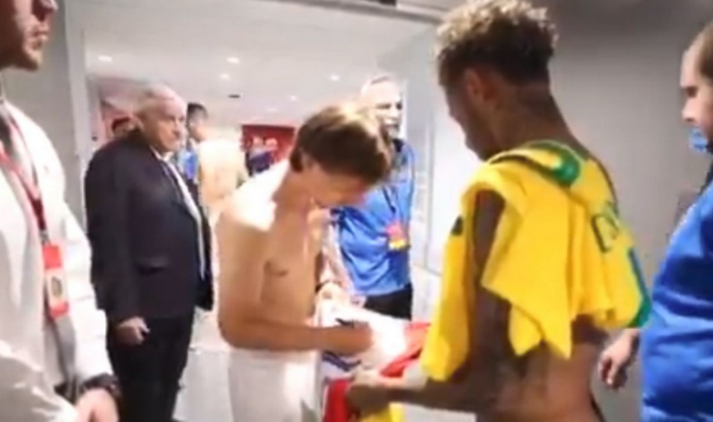 Luka Modrić, Neymar