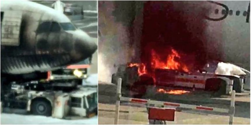 Gori na jednom od najvećih aerodroma u Europi: Zrakoplov Lufthanse zahvatila vatrena stihija