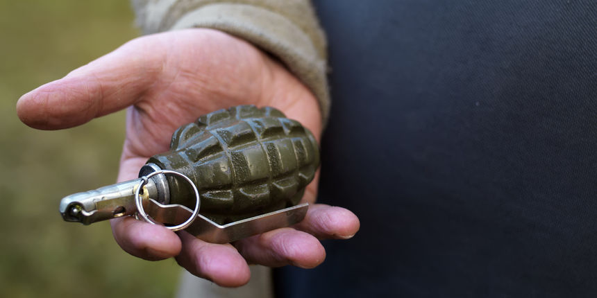 ručna bomba, dresden, Njemačka policija, Njemačka