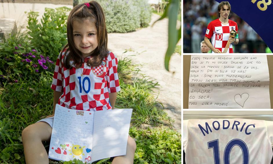 Luka Modrić, pismo