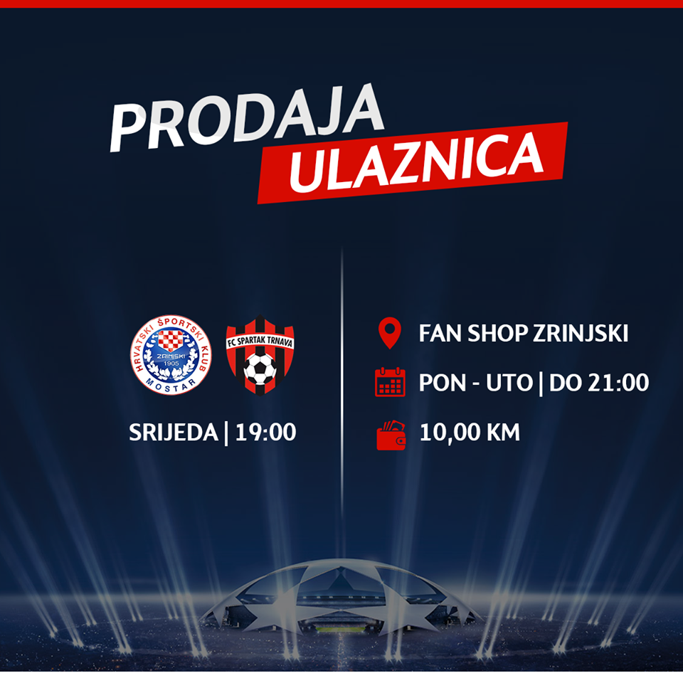 Stadion HŠK Zrinjski, Liga prvaka