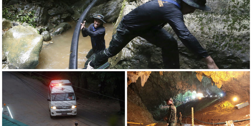 zarobljeni dječaci , špilja