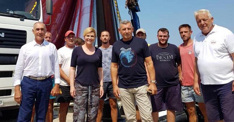 Kolinda Grabar Kitarović, Ante Gotovina