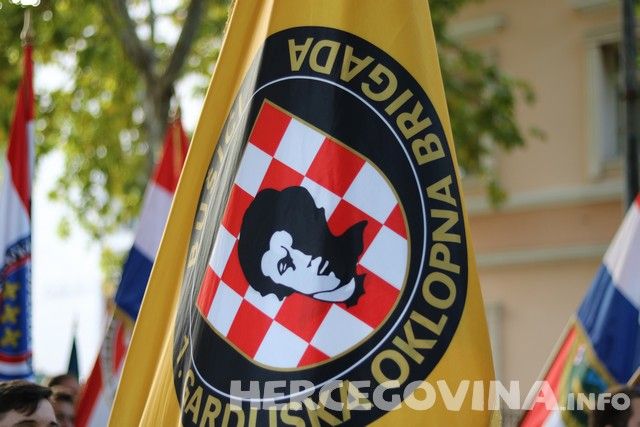 Herceg Bosna, Mostar, mimohod, Herceg Bosna