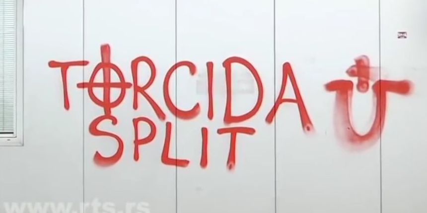 Torcida, Split, Beograd, opljačkana benzinska 