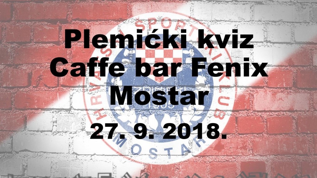 kviz, Stadion HŠK Zrinjski, feniks