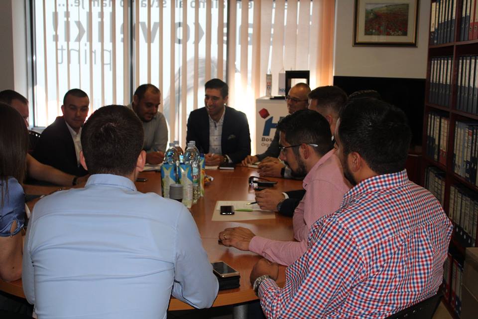 Mladež HDZ-a BiH, Brčko, YEPP , Mladeži HDZ, Mario Mikulić, pozicija mladih, ukrajina