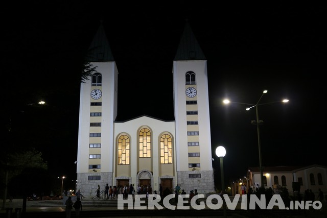 Međugorje, kraljica mira, svetište, replike crkava