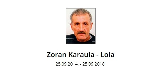Lola Karaula, in memoriam